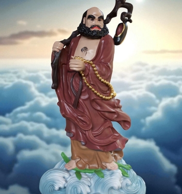 Tượng Bồ Đề Đạt Ma Sư Tổ Cưỡi Mây