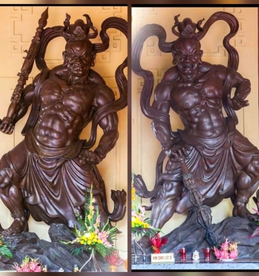 Tượng Kim Cang Cao 1,8 Mét Bằng Nhựa Composite