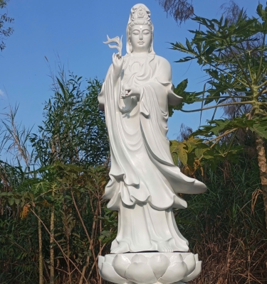 Tượng Mẹ Quan Âm Cao 1,6 Mét Bằng Composite