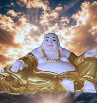 Tượng Phật Di Lạc Chất Liệu Composite